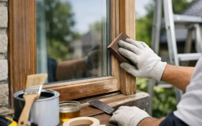 Onderhoud houten kozijnen buiten uitgelegd