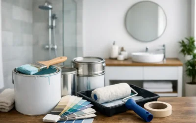 Beste verf voor badkamer muren kiezen