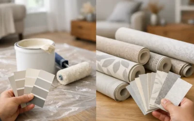 Binnenverf of behang kiezen voor uw woning