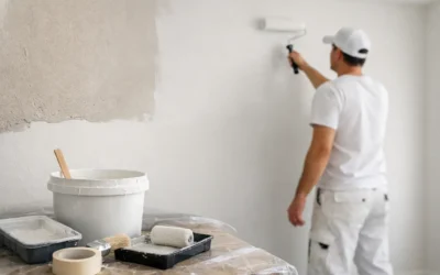 Nieuw stucwerk schilderen: wanneer?