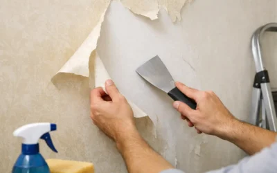 Behang verwijderen zonder muurschade thuis