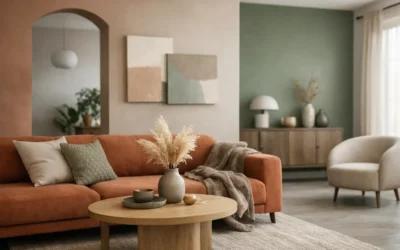 Verfkleuren trends voor woonkamer in 2026