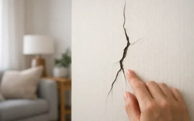 Waarom ontstaan scheuren in behang in huis?