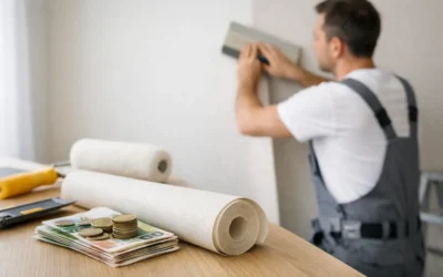 Wat kost vliesbehang laten plaatsen per m²?